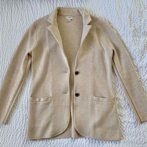 NWOT J. Crew Sweater Blazer in Small